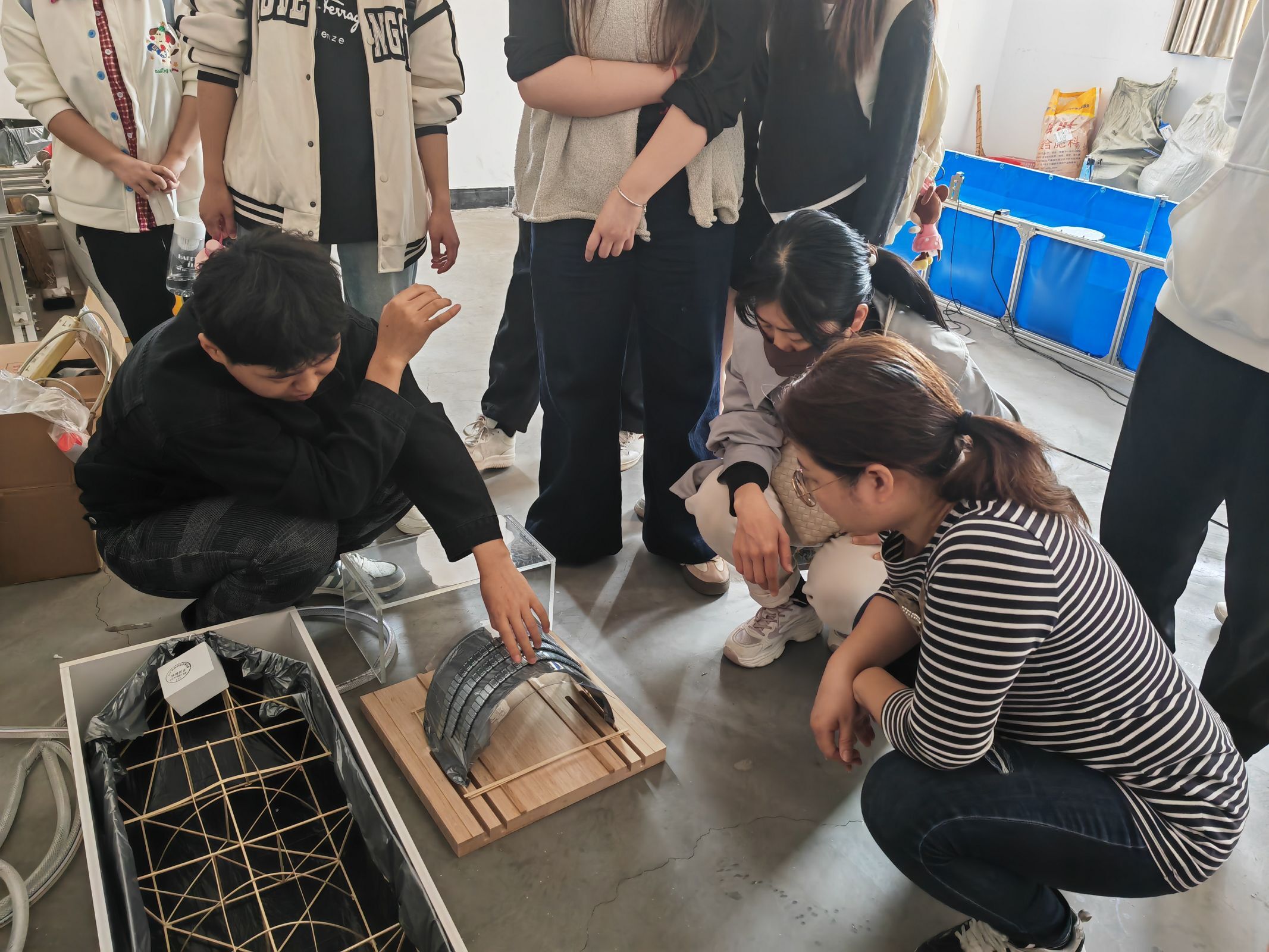 <strong>土木工程学院成功举办2025年竞技宝app下载安装大学生结构设计竞赛</strong>